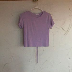 Garage backless shirt